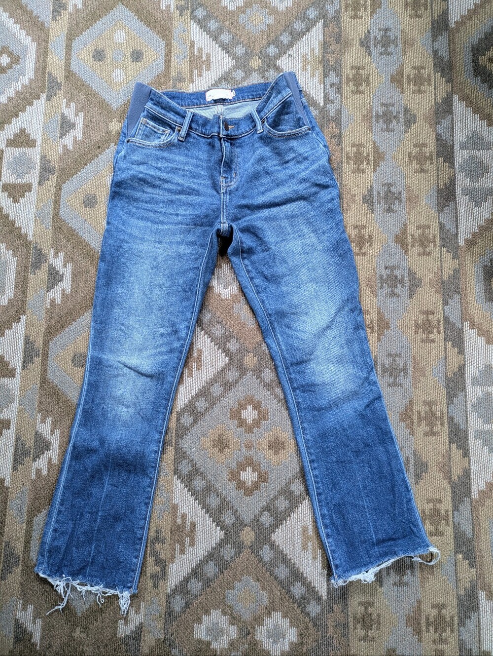 Hatch Cropped Maternity Jeans